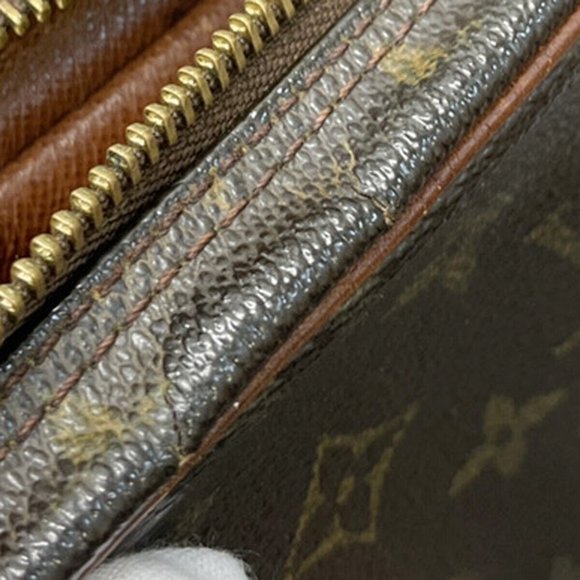 LOUIS VUITTON Marly Dragonne GM Clutch Hand Bag Monogram Brown M51825 09FA400 - Picture 4 of 15